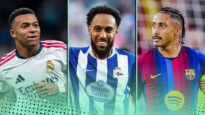 Top 10 players with most goals, assists in Europe