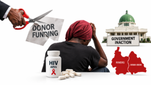 Donor cuts, govt inaction negatively impact HIV patients in Rivers, Akwa Ibom (3) Donor cuts, govt inaction negatively impact HIV patients in Rivers, Akwa Ibom (3)