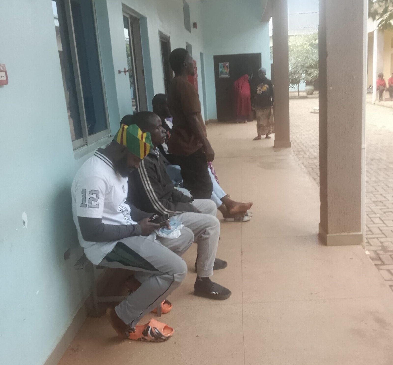 Patients at the Department