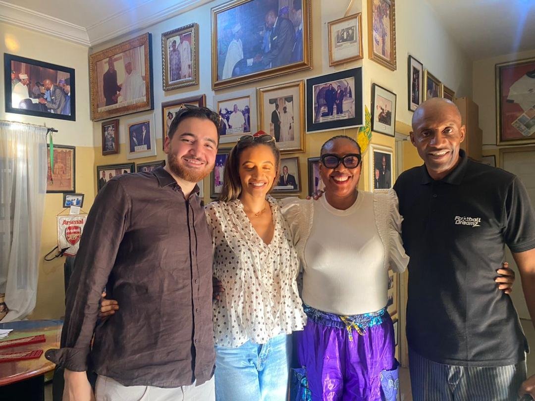 John Fashanu, Debbie Lawrence, Amal and Mohamed Odamat