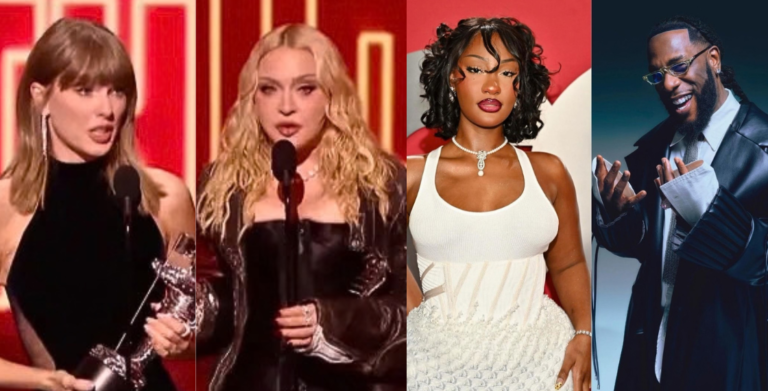 VMAs 2026: Taylor Swift, Madonna dominate as Burna Boy, Tems miss out (FULL LIST) VMAs 2026: Taylor Swift, Madonna dominate as Burna Boy, Tems miss out (FULL LIST)