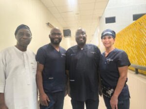 Nigerian hospitals collaborate to perform tele-robotic surgery Nigerian hospitals collaborate to perform tele-robotic surgery