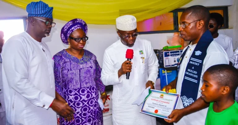 Ekiti empowers 100 PWDs with tools after training Ekiti empowers 100 PWDs with tools after training