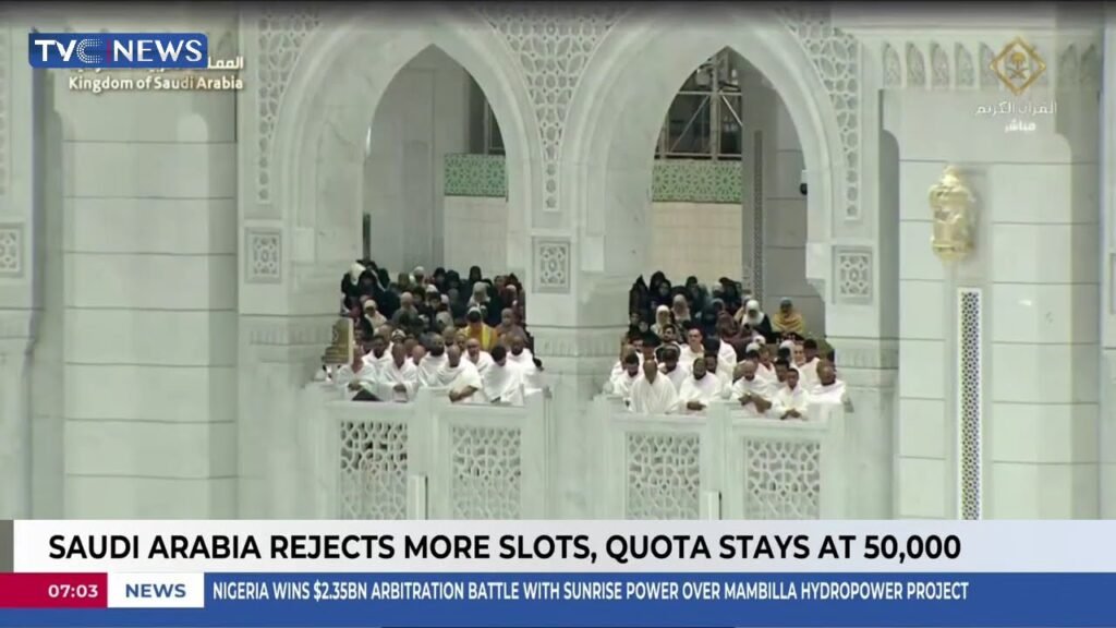 Saudi Arabia Rejects Nigeria’s Request For More Slots, Says Quota Stays At 50,000 Saudi Arabia Rejects Nigeria’s Request For More Slots, Says Quota Stays At 50,000
