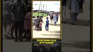 Nigeria: 49 Dead, 170 Affected After Suspected Methanol-Laced Drink in Ondo State | WION Shorts Nigeria: 49 Dead, 170 Affected After Suspected Methanol-Laced Drink in Ondo State | WION Shorts