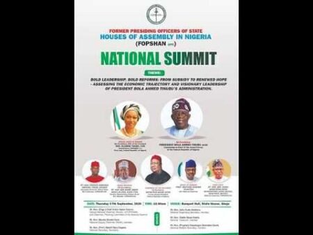 LIVE [ABUJA]:FORMER PRESIDING OFFICERS OF STATE HOUSES OF ASSEMBLY IN NIGERIA HOLDS NATIONAL SUMMIT