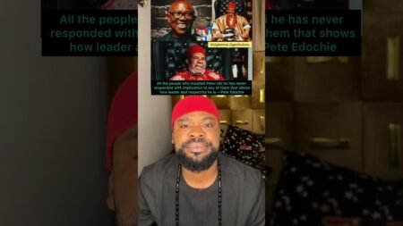 Pete Edochie: “Despite the Insults, Peter Obi Has Never Responded to Any of Them” Pete Edochie: “Despite the Insults, Peter Obi Has Never Responded to Any of Them”