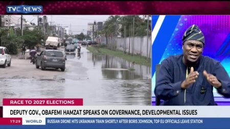 Lagos Has the Best Drainage System In Nigeria — Obafemi Hamzat Lagos Has the Best Drainage System In Nigeria — Obafemi Hamzat
