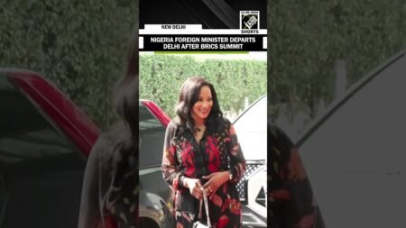 Nigeria Foreign Minister Bianca Odumegwu-Ojukwu departs Delhi after attending BRICS Summit 2026 Nigeria Foreign Minister Bianca Odumegwu-Ojukwu departs Delhi after attending BRICS Summit 2026