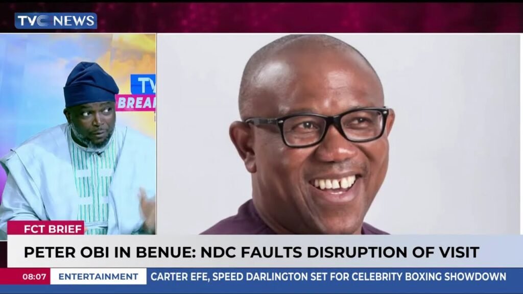 Attack On Peter Obi’s Convoy In Benue Was State Sponsored, NDC Chieftain Alleges