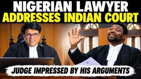 NIGERIAN LAWYER ADDRESSES INDIAN COURT — JUDGE IMPRESSED BY HIS ARGUMENTS! NIGERIAN LAWYER ADDRESSES INDIAN COURT — JUDGE IMPRESSED BY HIS ARGUMENTS!