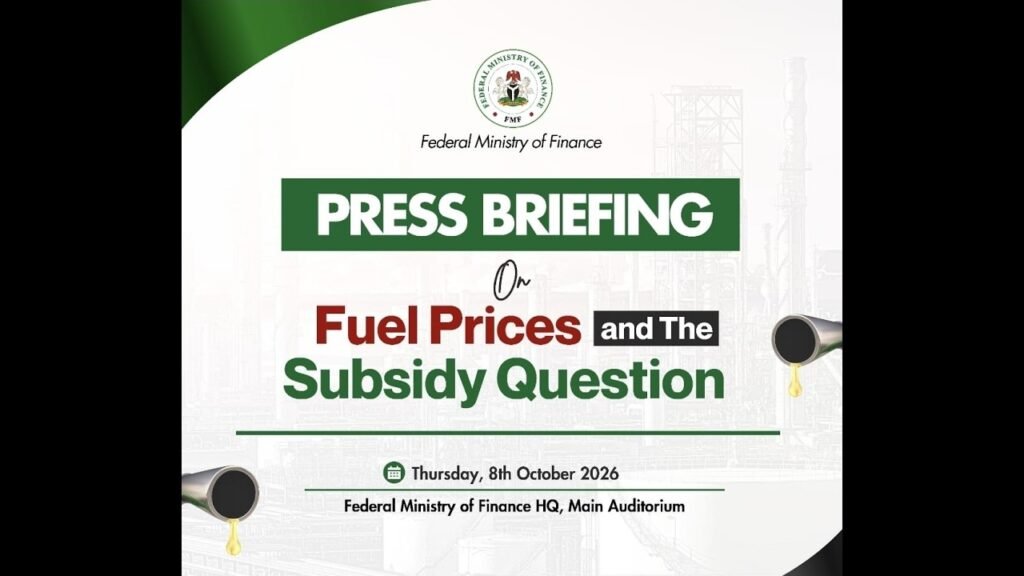 LIVE [ABUJA]: PRESS BRIEFING ON FUEL PRICES AND THE SUBSIDY QUESTION