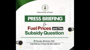 LIVE [ABUJA]: PRESS BRIEFING ON FUEL PRICES AND THE SUBSIDY QUESTION