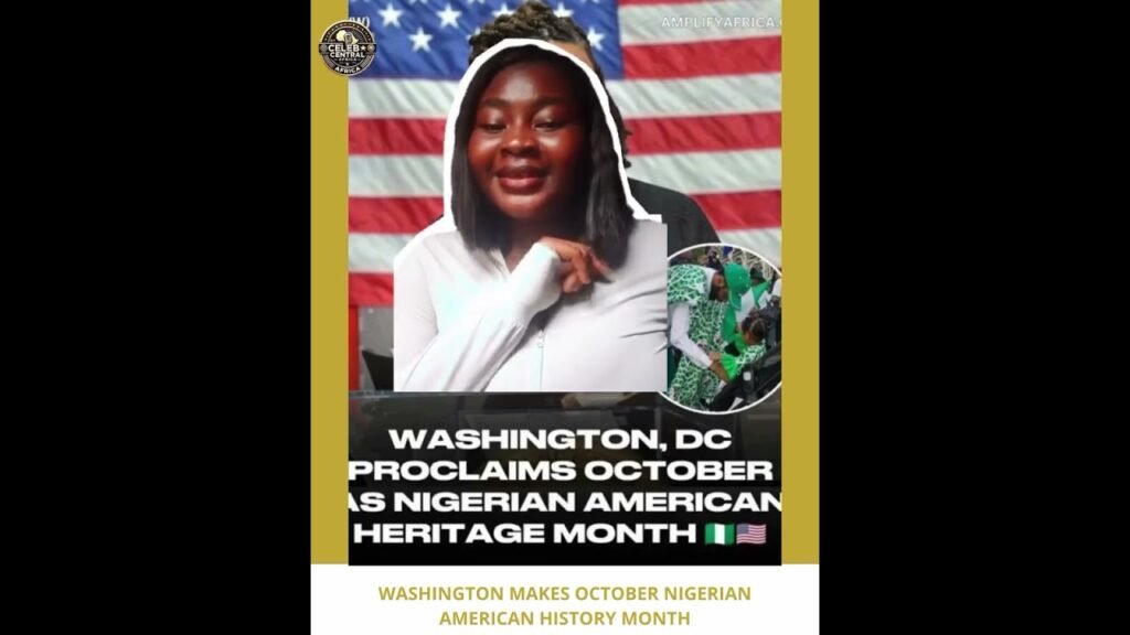 WASHINGTON, D.C. MAKES OCTOBER NIGERIAN AMERICAN MONTH! #USA #Nigeria #news #shorts WASHINGTON, D.C. MAKES OCTOBER NIGERIAN AMERICAN MONTH! #USA #Nigeria #news #shorts