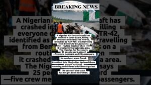 Nigeria #News #BreakingNews #Ondo #NigerianAirForce #NAF #NewsUpdate #YouTubeShorts