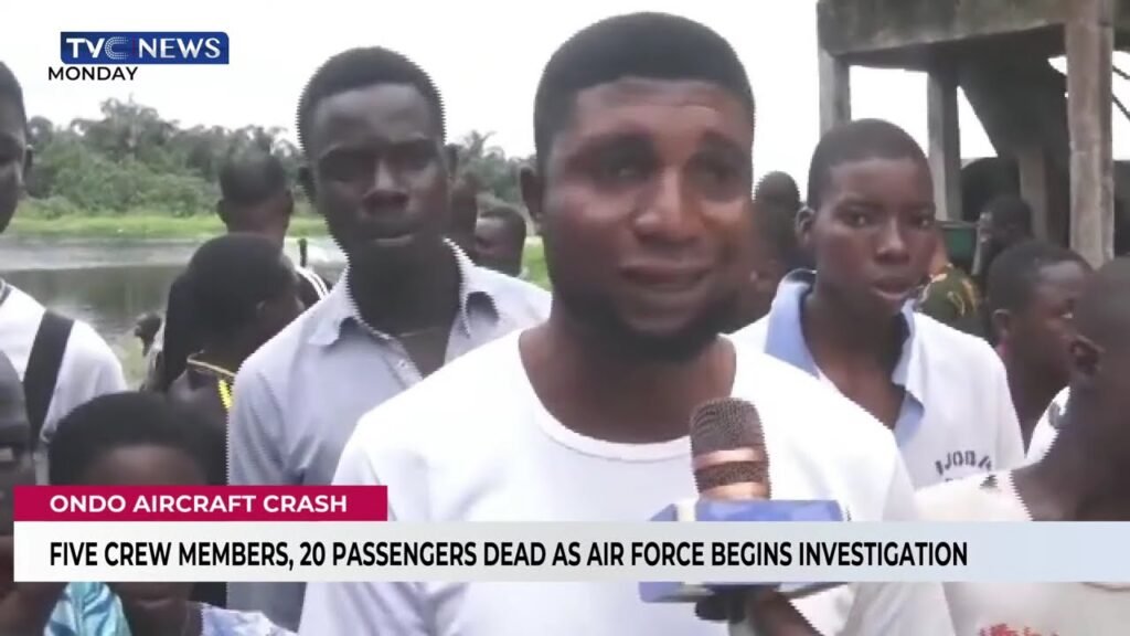Igbokoda Air Crash: Five Crew Members, 20 Passengers Dead As Air Force Begins Investigation