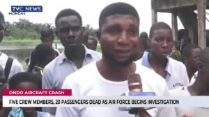 Igbokoda Air Crash: Five Crew Members, 20 Passengers Dead As Air Force Begins Investigation