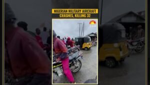 Tragic Nigerian Military Plane Crash Sparks National Mourning | #shortsviral #trending