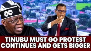 IT HAS STARTED! Massive “Tinubu Must Go” Protest Continues in Borno Despite Police Clampdown