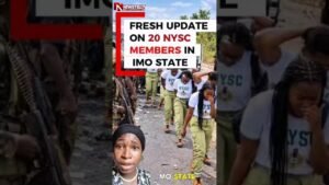 FRESH UPDATE ON 20 NYSC MEMBERS KIDNAPPED IN IMO #NYSC#ImoState#NigeriaNews#BreakingNews#NYSCUpdate FRESH UPDATE ON 20 NYSC MEMBERS KIDNAPPED IN IMO #NYSC#ImoState#NigeriaNews#BreakingNews#NYSCUpdate