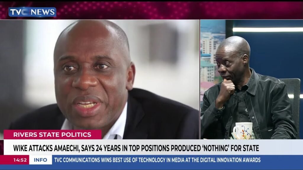 Wike Attacks Amaechi, Says 24 Years In Top Position Produced Nothing For State Wike Attacks Amaechi, Says 24 Years In Top Position Produced Nothing For State