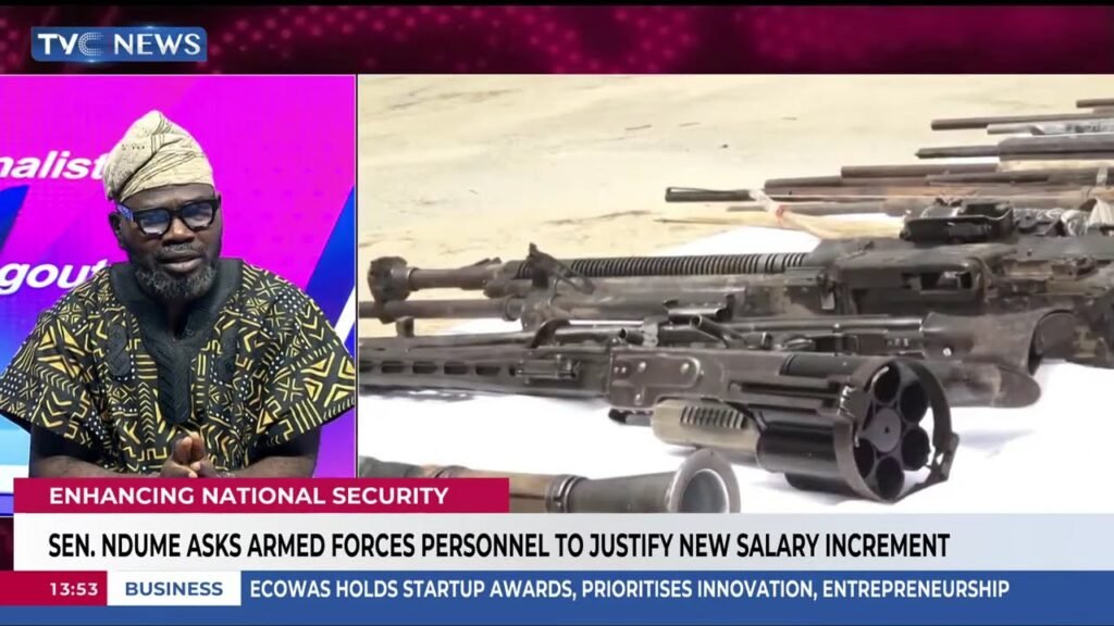 Sen. Ndume Asks Armed Forces Personnel To Justify New Salary Increment Sen. Ndume Asks Armed Forces Personnel To Justify New Salary Increment