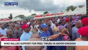 Wike Rallies Support For Pres. Tinubu In Akpor Kingdom Wike Rallies Support For Pres. Tinubu In Akpor Kingdom