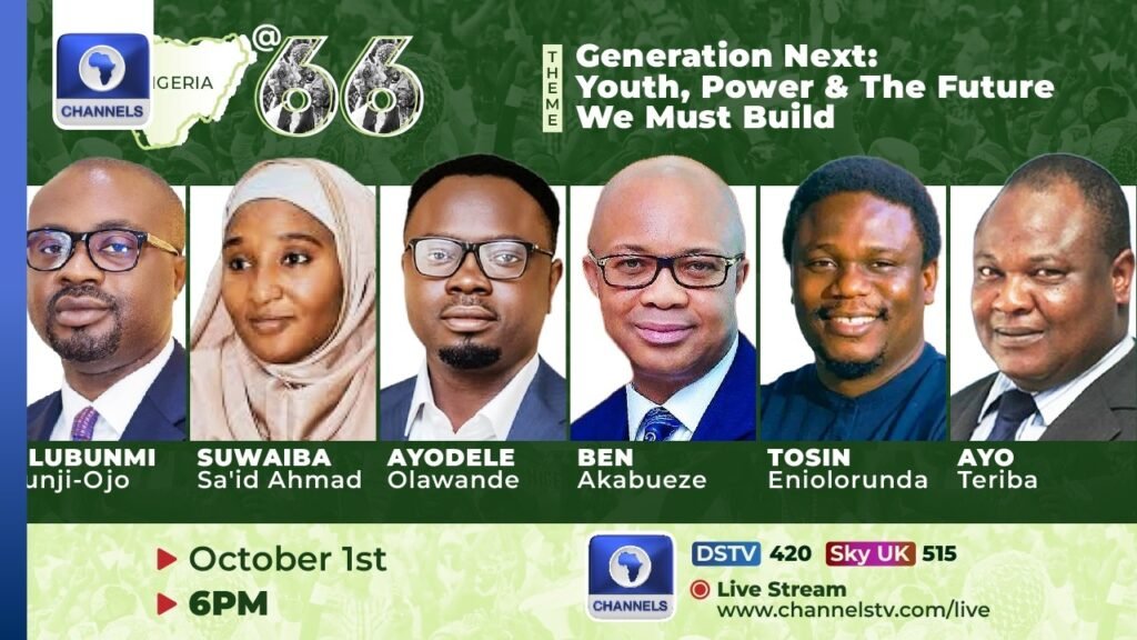 Nigeria@66: Youth, Power & The Future We Must Build Nigeria@66: Youth, Power & The Future We Must Build