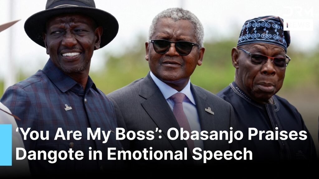 Ex-Nigerian President Obasanjo Reveals How He Pushed Dangote From Cement Imports to Africa | AC1G Ex-Nigerian President Obasanjo Reveals How He Pushed Dangote From Cement Imports to Africa | AC1G