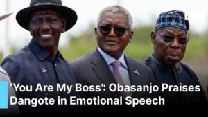 Ex-Nigerian President Obasanjo Reveals How He Pushed Dangote From Cement Imports to Africa | AC1G