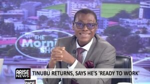 The Morning Show: Tinubu Returns, Says He’s ‘Ready To Work’
