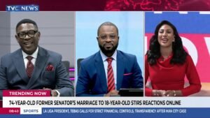 Trending Now: 74-Year-Old Former Lawmaker’s Marriage To 18-Year-Old Stirs Reactions Online + More Trending Now: 74-Year-Old Former Lawmaker’s Marriage To 18-Year-Old Stirs Reactions Online + More