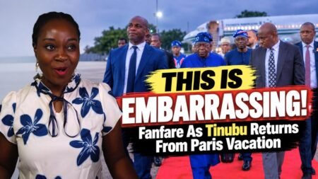 This is Embarrasing! Tinubu Returns From Paris Vacation