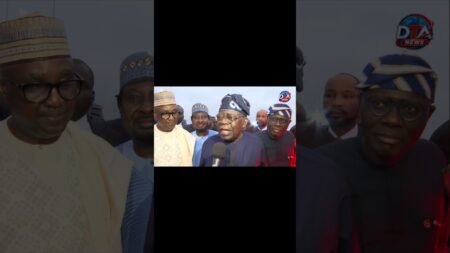 INTERVIEW WITH PRESIDENT ON VACATION #Tinubu #nigeria #shorts  #news