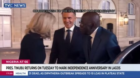 President Tinubu Returns On Tuesday To Mark Nigeria’s 66th Independence Anniversary In Lagos President Tinubu Returns On Tuesday To Mark Nigeria’s 66th Independence Anniversary In Lagos