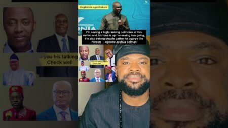“His Time Is Up” — Apostle Joshua Selman Speaks About a High-Ranking Politician