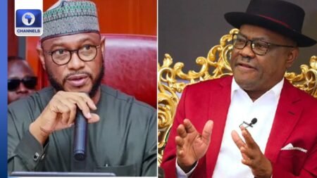 Rainbow Coalition: ‘It’s Either You Are In APC Or You Are Out’, Gov Lawal Tells Wike Rainbow Coalition: ‘It’s Either You Are In APC Or You Are Out’, Gov Lawal Tells Wike