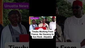 Tinubu Working From France. No Vacancy In Aso Rock..Akpabio ##fyp #news #nigeria Tinubu Working From France. No Vacancy In Aso Rock..Akpabio ##fyp #news #nigeria
