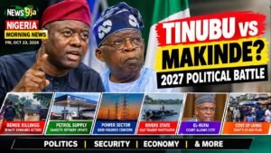 BREAKING NIGERIA NEWS TODAY | Tinubu, Makinde, 2027 Elections, Benue Attacks & More  October 23