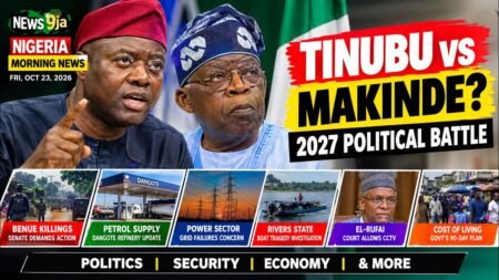 BREAKING NIGERIA NEWS TODAY | Tinubu, Makinde, 2027 Elections, Benue Attacks & More  October 23