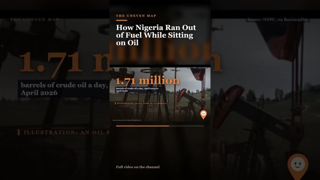 How Nigeria Ran Out of Fuel While Sitting on Oil #Nigeria #Oil #Economics #oilreserves #news How Nigeria Ran Out of Fuel While Sitting on Oil #Nigeria #Oil #Economics #oilreserves #news