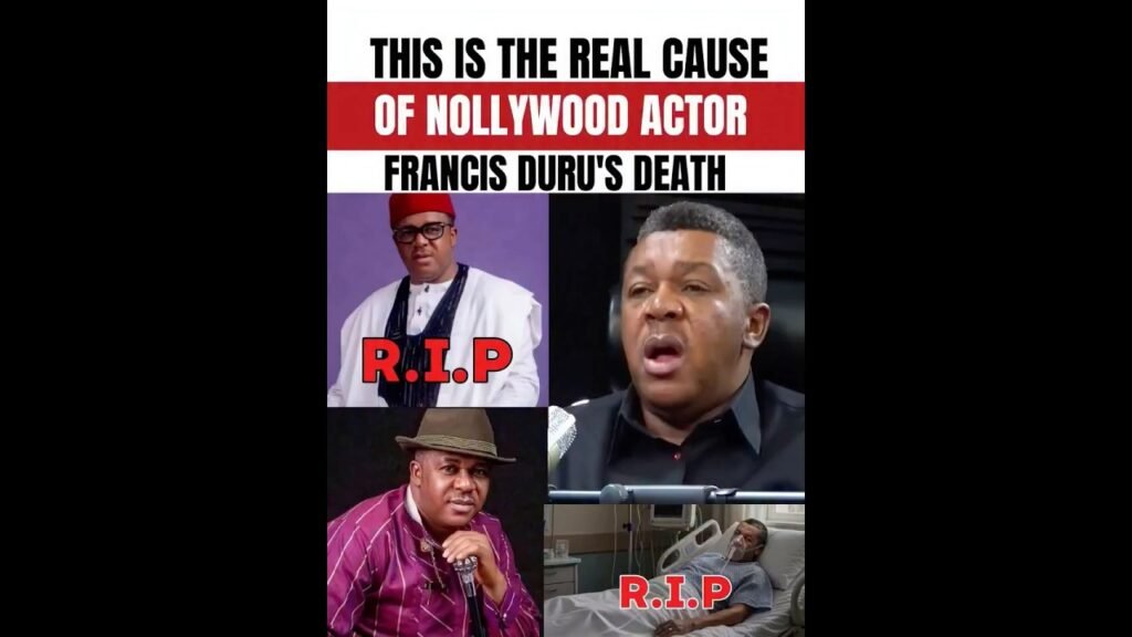Here is the real cause of nollywood actor Francis Duru’s death…#nollywood #nigeria #NigeriaNews Here is the real cause of nollywood actor Francis Duru’s death…#nollywood #nigeria #NigeriaNews