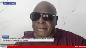 Obasanjo’s Son Joins ‘Tinubu Must Stay Movement’, But His Father Sticks With Peter Obi