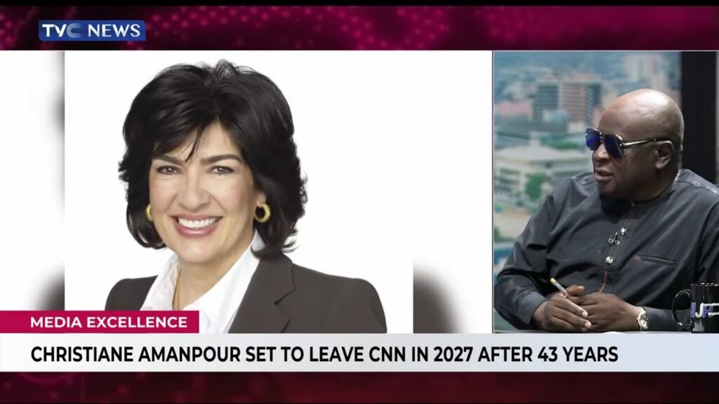 Christiane Amanpour to leave CNN in 2027 after 43 years