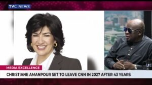 Christiane Amanpour to leave CNN in 2027 after 43 years