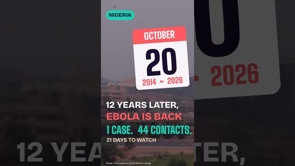 12 Years to the Day, Ebola Is Back in Nigeria. 44 People Are Being Traced