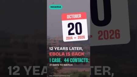 12 Years to the Day, Ebola Is Back in Nigeria. 44 People Are Being Traced 12 Years to the Day, Ebola Is Back in Nigeria. 44 People Are Being Traced