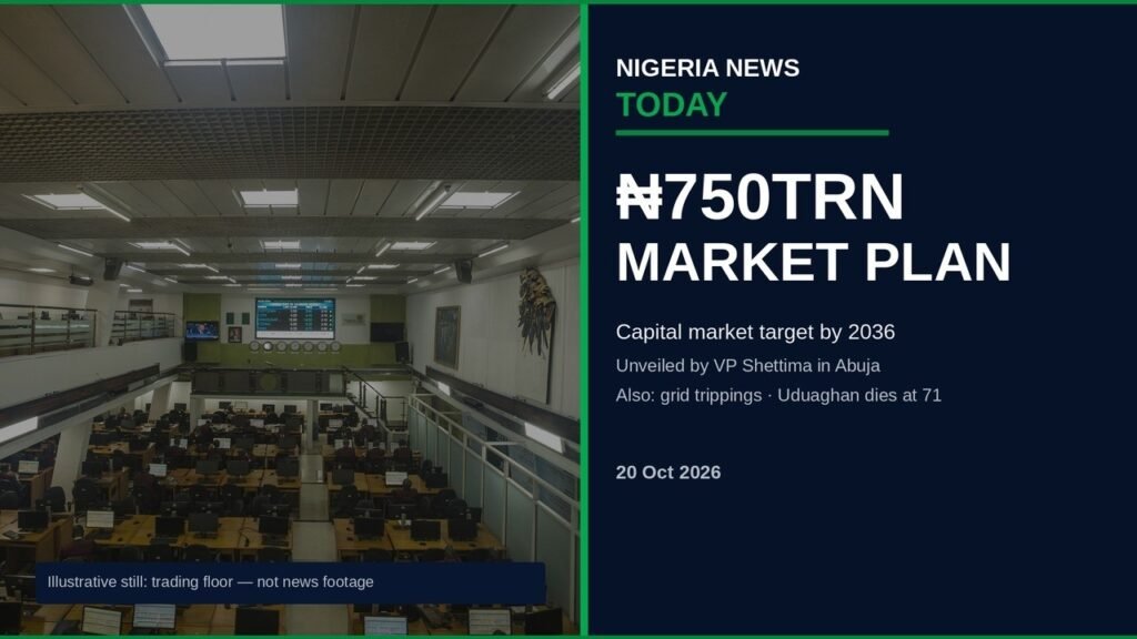 Shettima Unveils Plan to Grow Capital Market to ₦750trn | Nigeria News Today Shettima Unveils Plan to Grow Capital Market to ₦750trn | Nigeria News Today