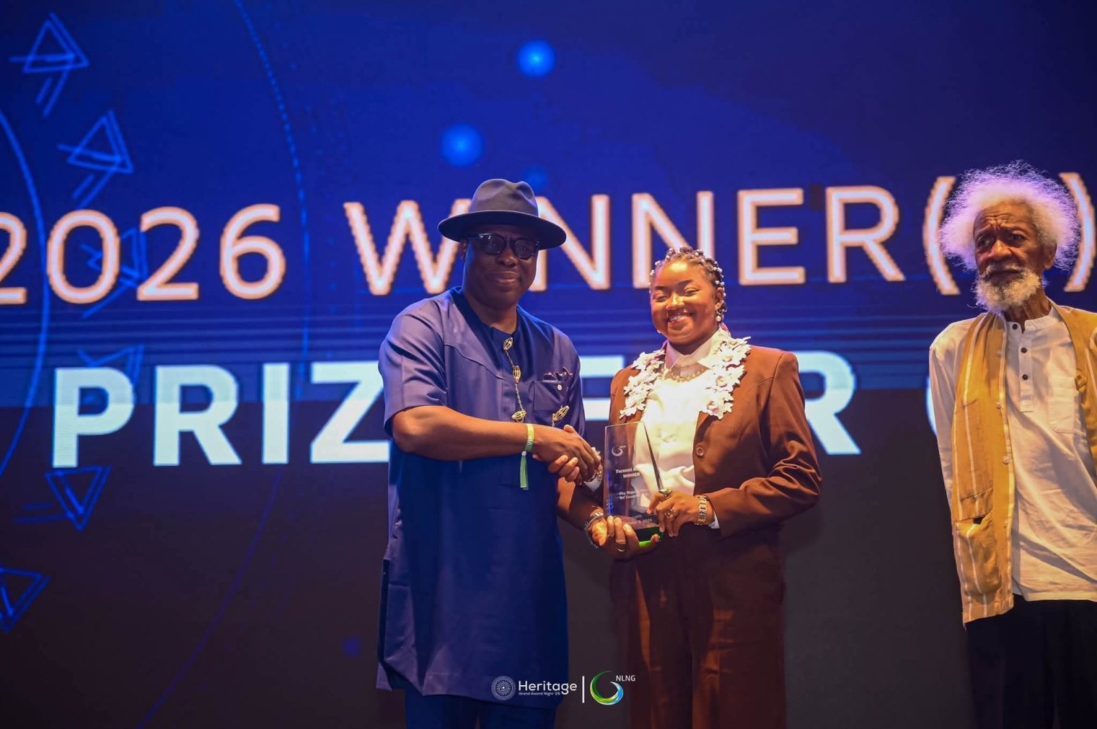 Feranmi Abiola, joint winner of The Nigeria Prize for Creative Arts 2026.