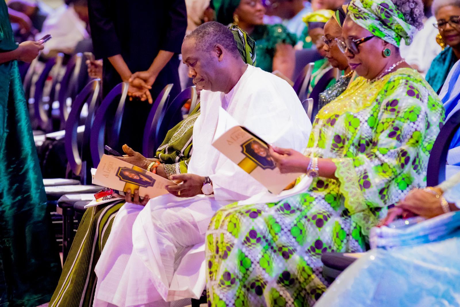 Obafemi Hamzat at the funeral service (PHOTO CREDIT: X@drobafemihamzat)